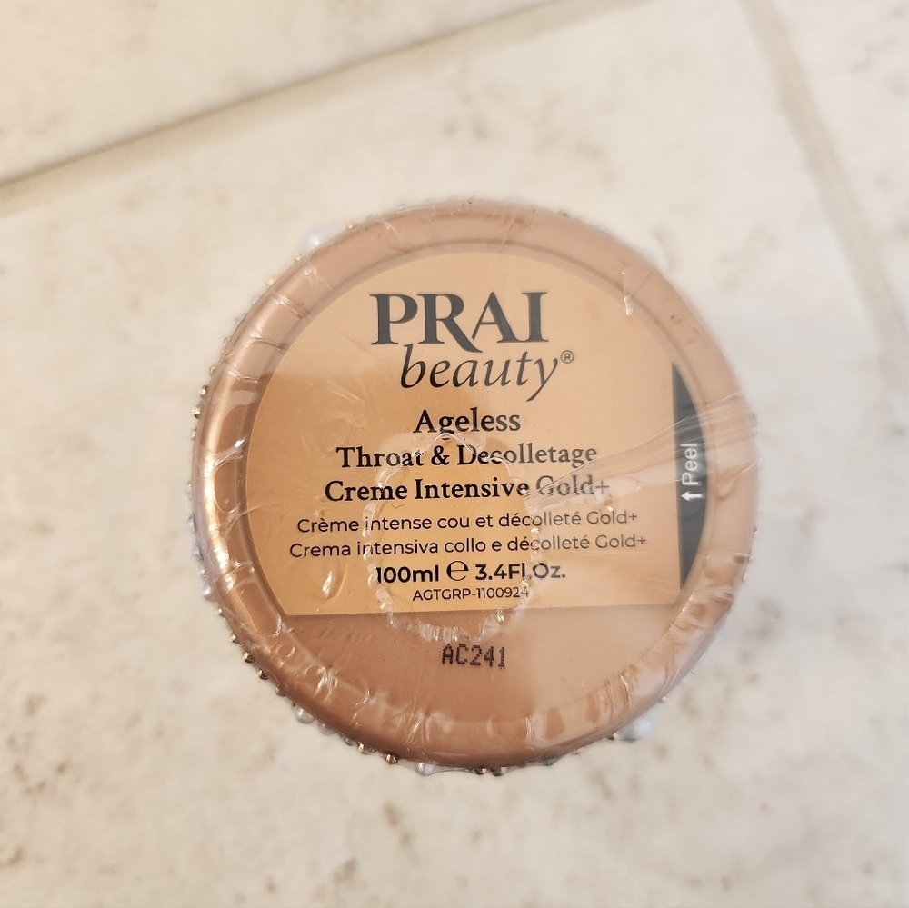 PRAI Ageless Throat and Decolletage Creme Gold 3.4oz